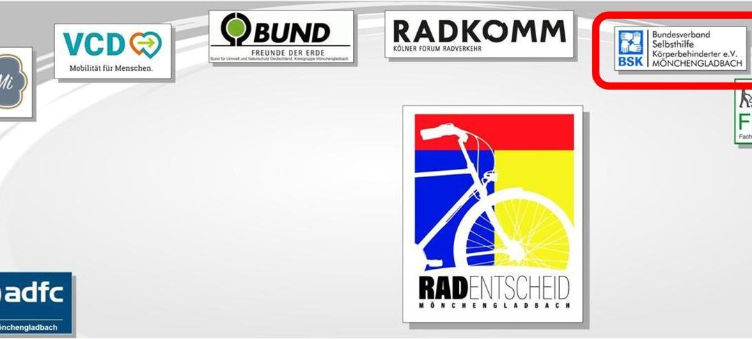 2022: BSK Mönchengladbach unterstützt Radentscheid Mönchen­gladbach